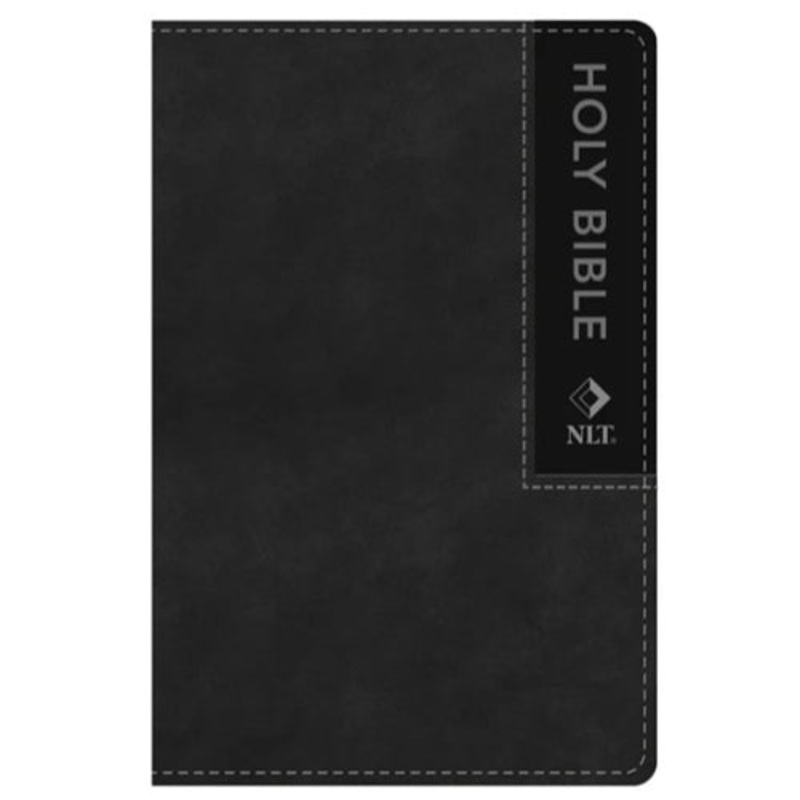 bible-nlt-black-faux-leather-standard Bible - NLT Black Faux Leather Standard