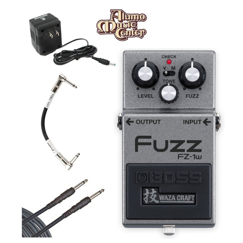 boss-waza-craft-fz-1w-fuzz-pedal-bundle Boss Waza Craft FZ-1W Fuzz Pedal Bundle
