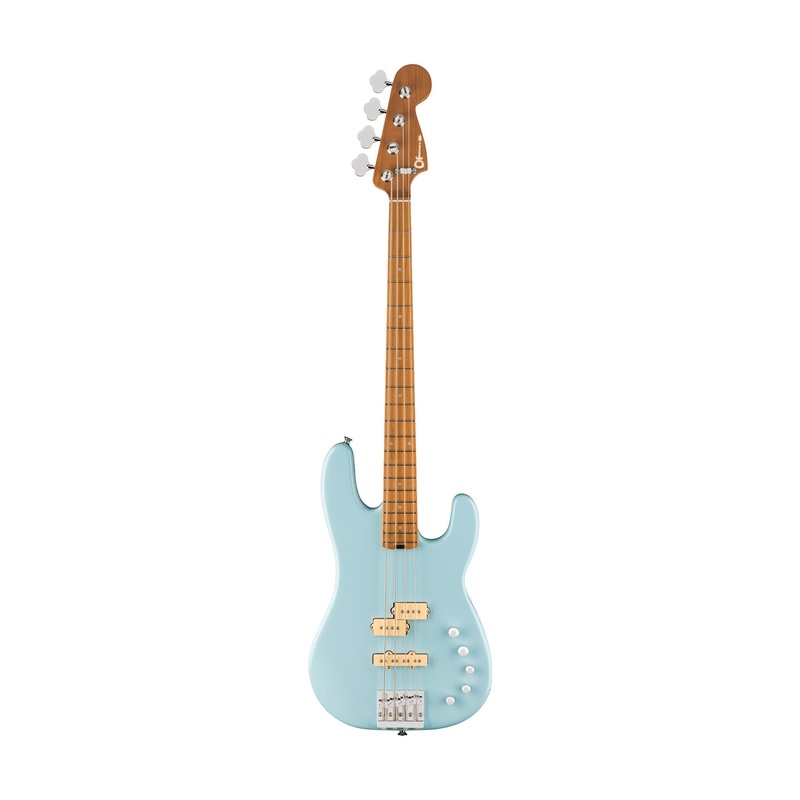 charvel-pro-mod-san-dimas-bass-pj-iv-electric-bass-guitar-maple-fb-sonic-blue Charvel Pro-Mod San Dimas Bass PJ IV Electric Bass Guitar, Maple FB, Sonic Blue