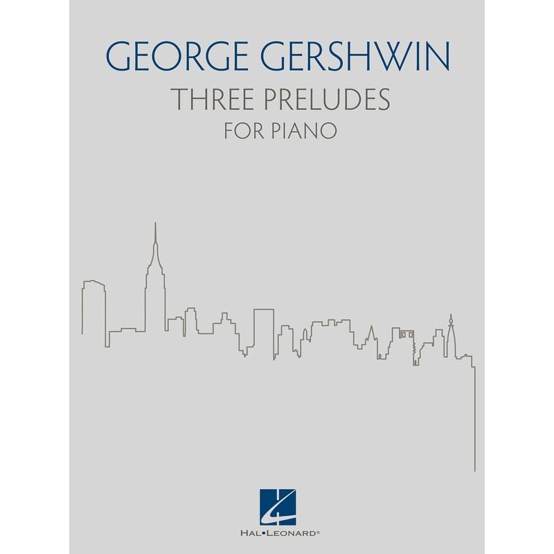 gershwin-three-preludes-piano Gershwin - Three Preludes, Piano