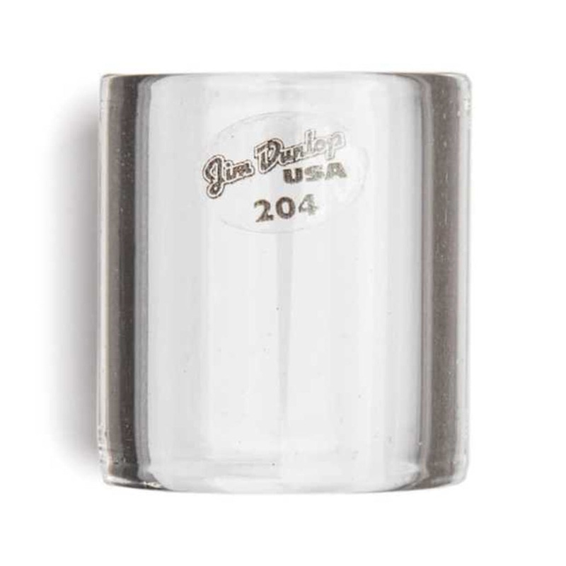 jim-dunlop-204-si-glass-slide-knuckle-medium Jim Dunlop 204 SI Glass Slide, Knuckle, Medium