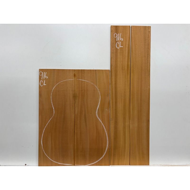mahogany-dreadnought-guitar-back-side-set-916 Mahogany Dreadnought Guitar Back & Side Set #916