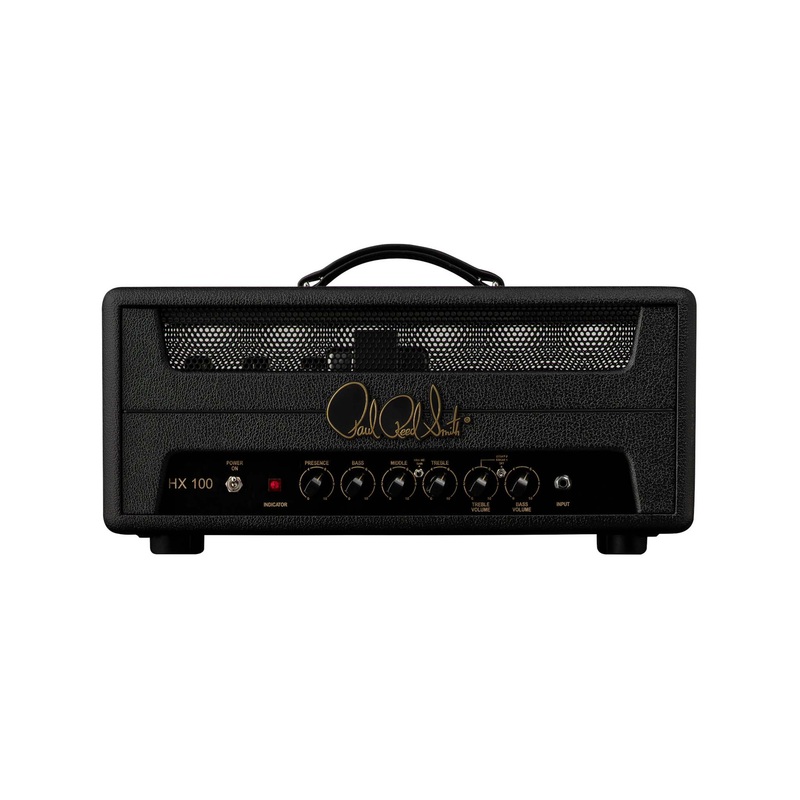 prs-hdrx-100w-amplifier-head-black PRS HDRX 100W Amplifier Head, Black