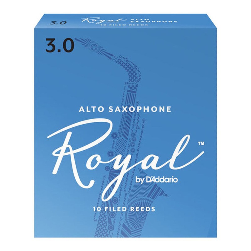 royal-by-d-addario-rjb1030-alto-sax-3-reeds-10-pack Royal by D'Addario RJB1030 Alto Sax #3 Reeds - 10 Pack