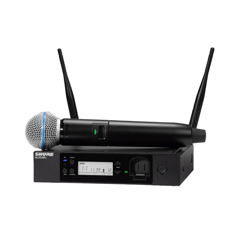 shure-glxd24r-b58-z3-digital-wireless-handheld-system Shure GLXD24R+/B58-Z3 Digital Wireless Handheld System