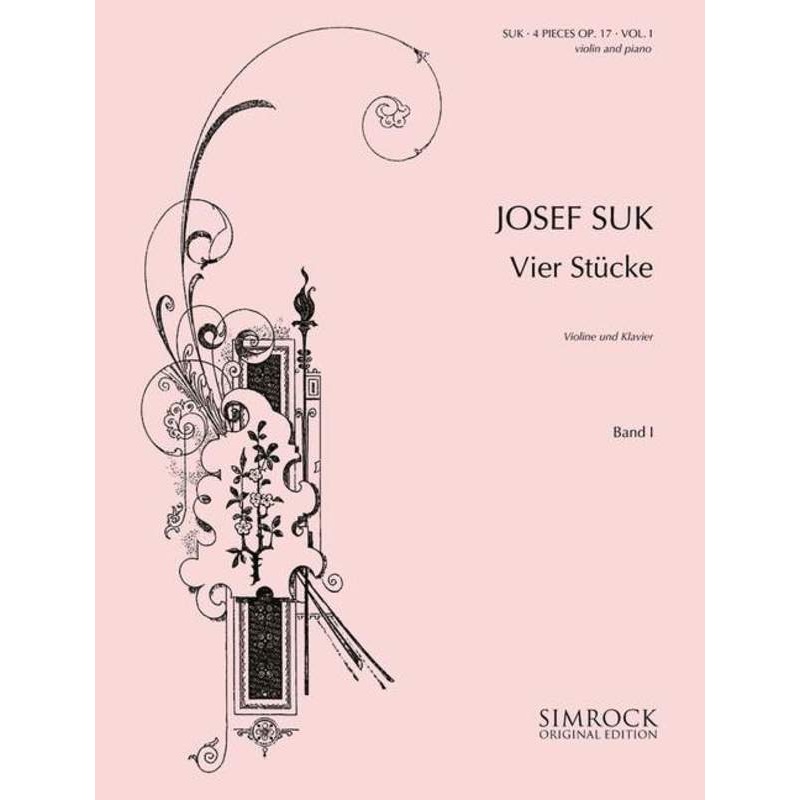 suk-4-pieces-op-17-book-1-nos-1-2-violin-piano Suk - 4 Pieces Op. 17 Book 1 (Nos. 1 & 2), Violin & Piano
