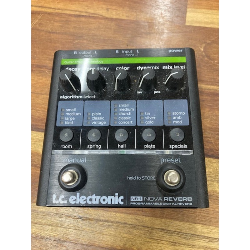 tc-electronic-nova-reverb-fx-effects-pedal-pre-owned TC Electronic Nova Reverb Fx Effects Pedal (Pre-Owned)
