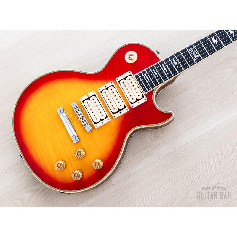 1997-gibson-artist-collection-ace-frehley-les-paul-custom-near-mint-w-case-hangtags-yamano 1997 Gibson Artist Collection Ace Frehley Les Paul Custom Near-Mint w/ Case & Hangtags, Yamano