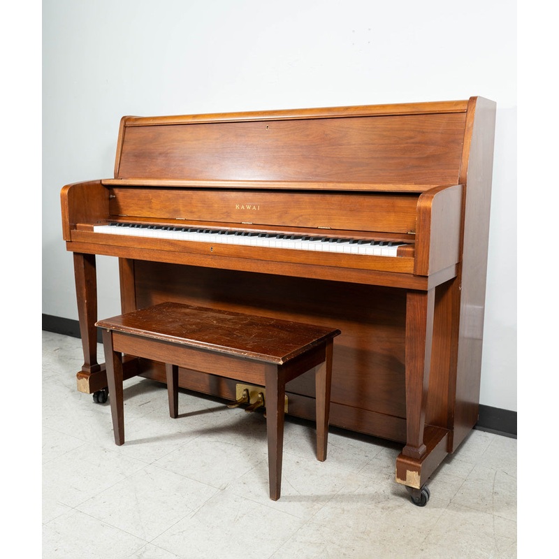 1999-kawai-ust7-upright-piano-satin-oak-46-serial-no-a94021-used 1999 Kawai UST7 Upright Piano | Satin Oak | 46" | Serial No. A94021 | Used