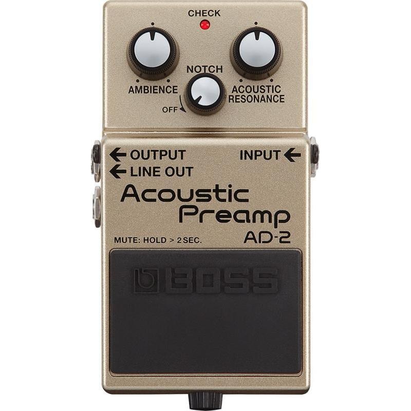 boss-ad-2-acoustic-preamp-effects-pedal Boss AD-2 Acoustic Preamp Effects Pedal