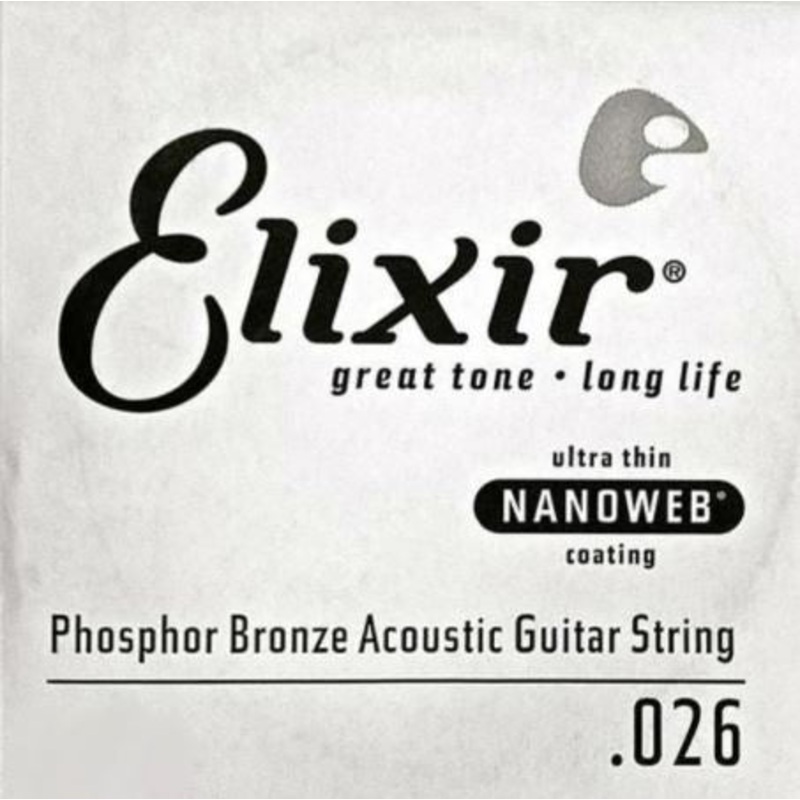 elixir-nanoweb-single-string-026 Elixir Nanoweb Single String .026
