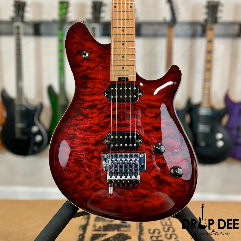 evh-wolfgang-special-qm-electric-guitar-sangria EVH Wolfgang Special QM Electric Guitar Sangria