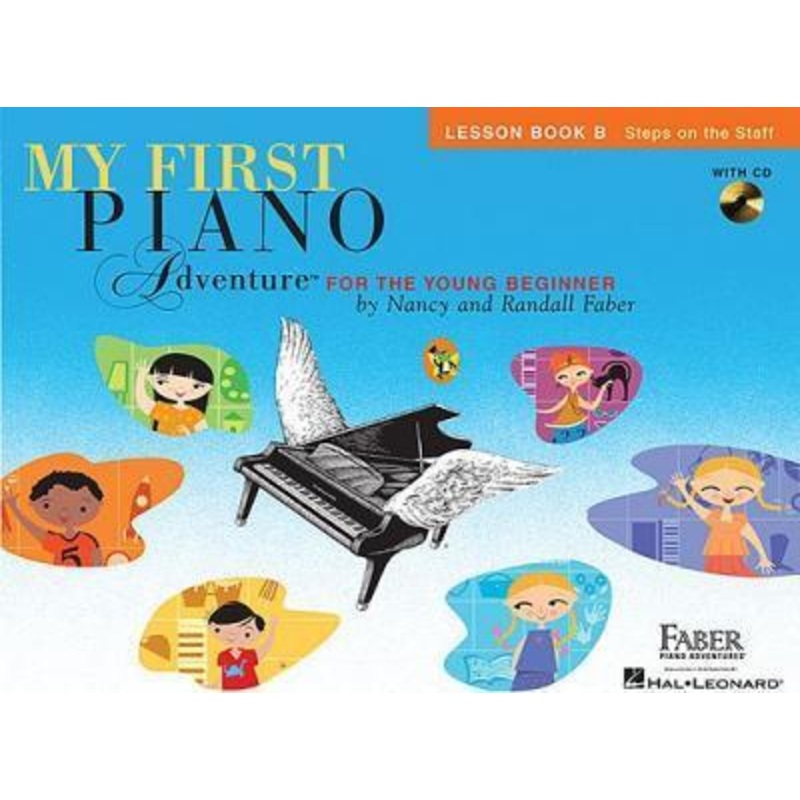 my-first-piano-adventure-lesson-book-b-bk-cd My First Piano Adventure Lesson Book B Bk/Cd