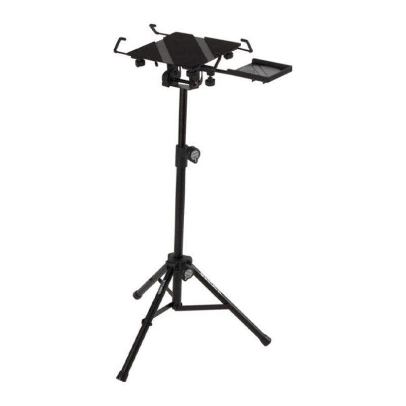 quik-lok-lph-004-adjustable-laptop-stand-tripod-base-w-mouse-tray Quik-Lok LPH-004 Adjustable Laptop Stand Tripod Base w/ Mouse Tray