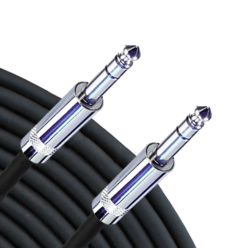 rapco-blc-5-balanced-1-4-in-trs-male-to-same-interconnect-cable-5-ft Rapco BLC-5 Balanced 1/4 in TRS Male to Same Interconnect Cable - 5 ft.