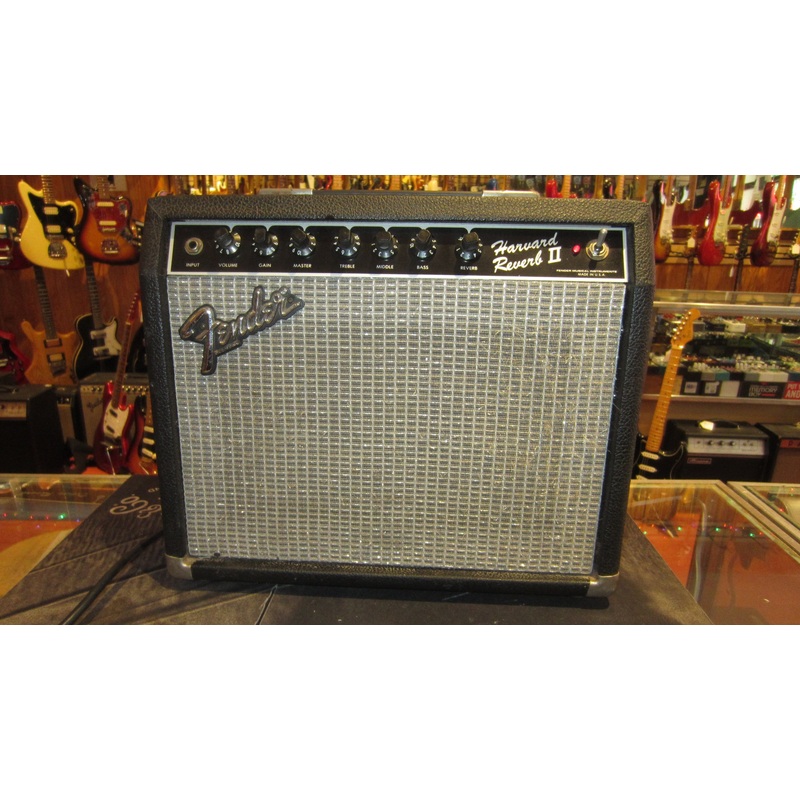 vintage-1983-fender-harvard-reverb-ii-solid-state-combo-amp Vintage 1983 Fender Harvard Reverb II Solid State Combo Amp