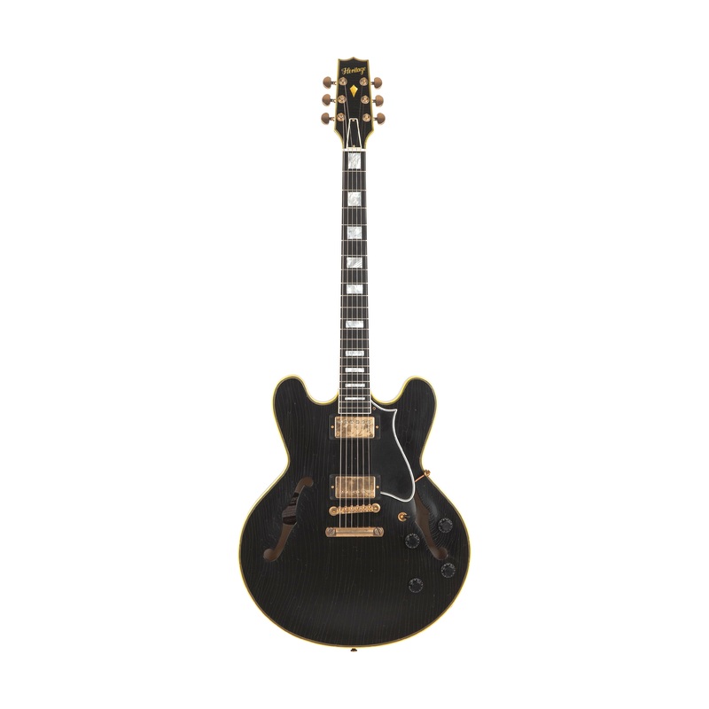 custom-shop-core-collection-h-555-electric-guitar-ebony-artisan-aged Custom Shop Core Collection H-555 Electric Guitar, Ebony, Artisan Aged