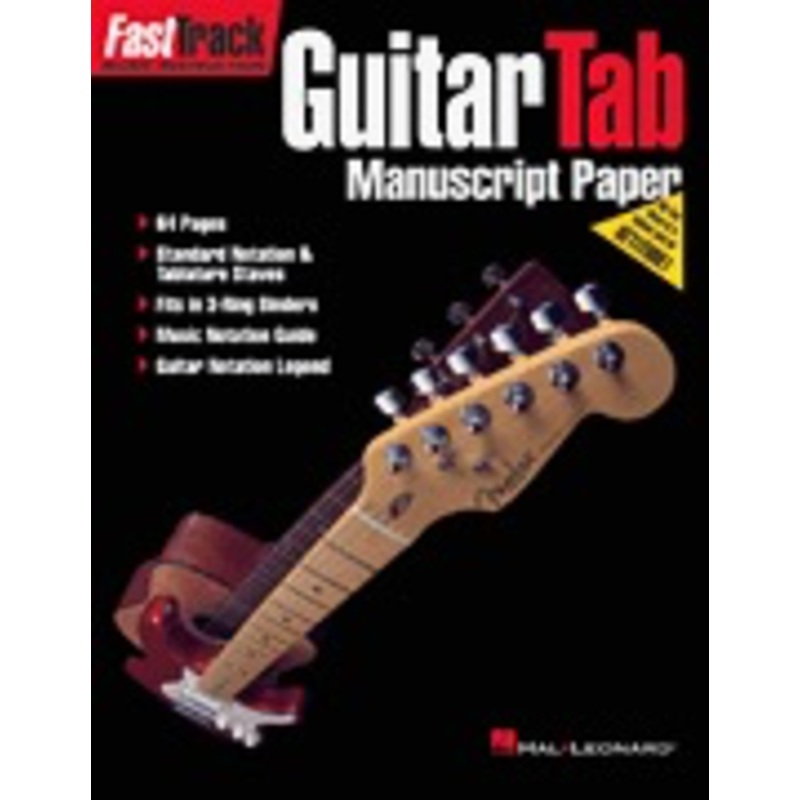 fasttrack-guitar-tab-manuscript-paper FastTrack Guitar Tab Manuscript Paper