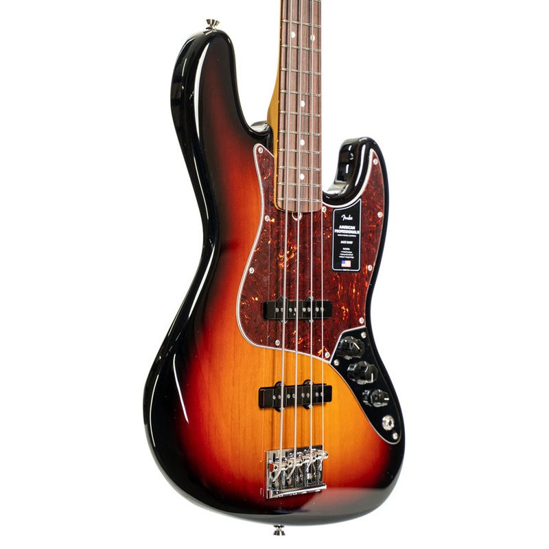 fender-american-professional-ii-jazz-bass-rosewood-fingerboard-3-color-sunburst Fender American Professional II Jazz Bass, Rosewood Fingerboard - 3-Color Sunburst