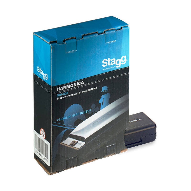 stagg-blues-harmonica-key-of-e-major Stagg Blues Harmonica - Key of E Major