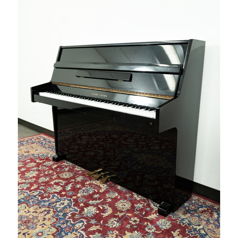 young-chang-43-u109-upright-piano-polished-ebony-sn-ap20210922b-used Young Chang 43" U109 Upright Piano | Polished Ebony | SN: AP20210922B | Used