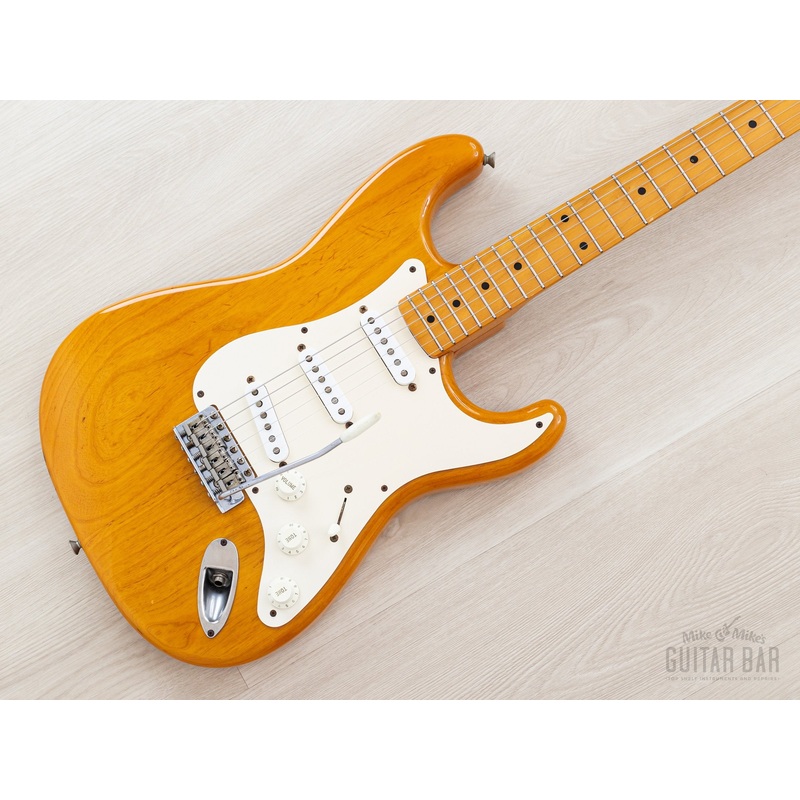 1993-fender-custom-edition-54-stratocaster-st54-75rv-w-v-neck-lacquer-finish-usa-pickups-hangtags-japan-mij-fuijgen 1993 Fender Custom Edition '54 Stratocaster ST54-75RV w/ V Neck, Lacquer Finish, USA Pickups & Hangtags, Japan MIJ Fuijgen