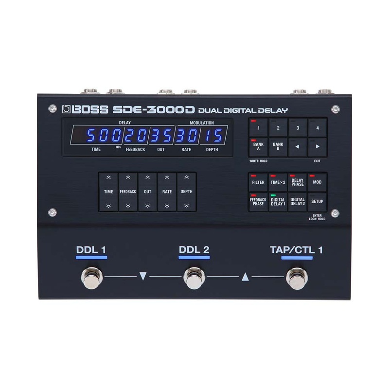 boss-sde-3000d-dual-digital-delay-guitar-pedal Boss SDE-3000D Dual Digital Delay Guitar Pedal