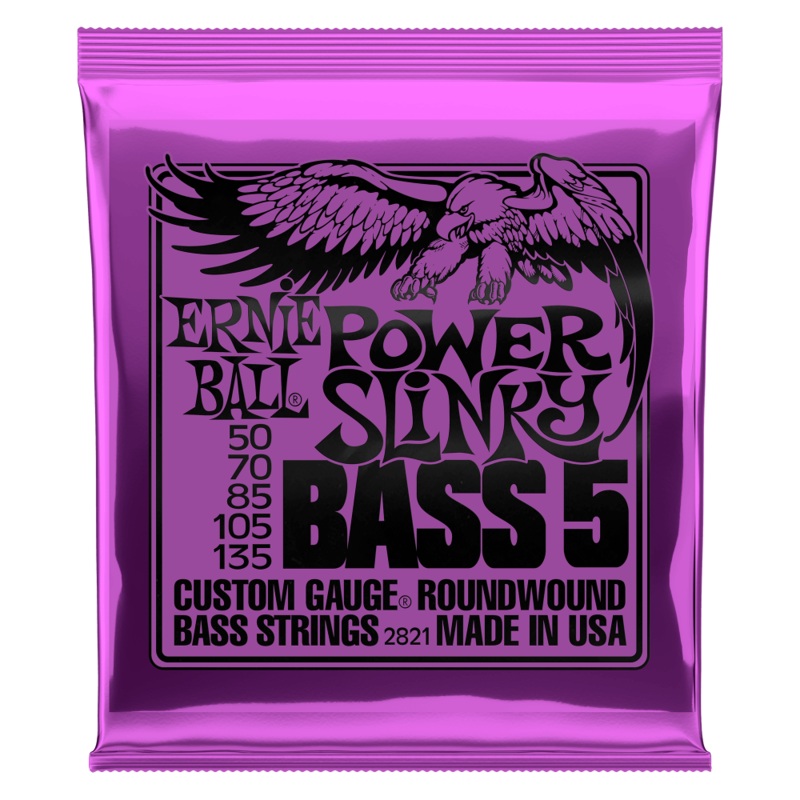 ernie-ball-power-slinky-5-string-electric-bass-strings-50-135 ERNIE BALL POWER SLINKY 5-STRING ELECTRIC BASS STRINGS 50-135