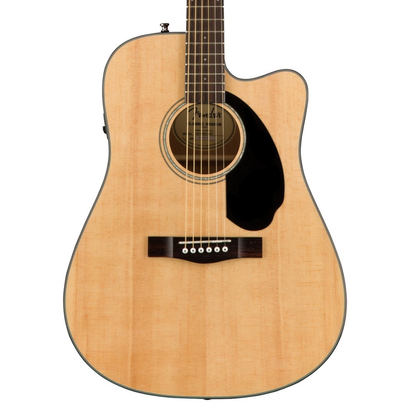 fender-cd-60sce-solid-top-dreadnought-acoustic-electric-guitar-natural Fender CD-60SCE Solid Top Dreadnought Acoustic-Electric Guitar - Natural
