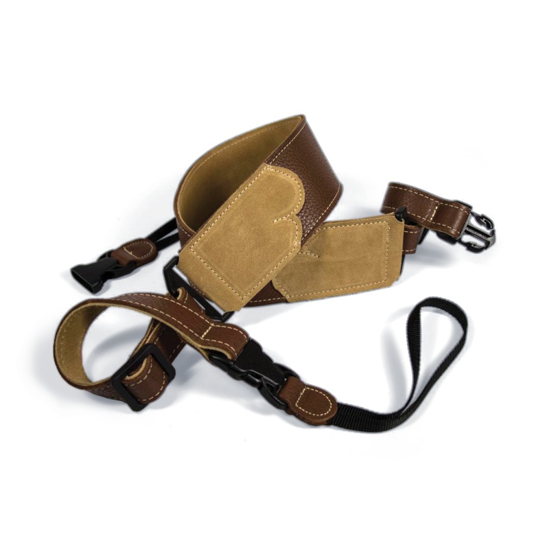 franklin-2-5-banjo-caramel-glove-leather-with-suede-end-strap Franklin 2.5" Banjo Caramel Glove Leather with Suede End Strap