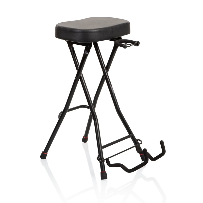 gator-frameworks-guitar-stool-with-integrated-guitar-stand Gator Frameworks Guitar Stool with Integrated Guitar Stand
