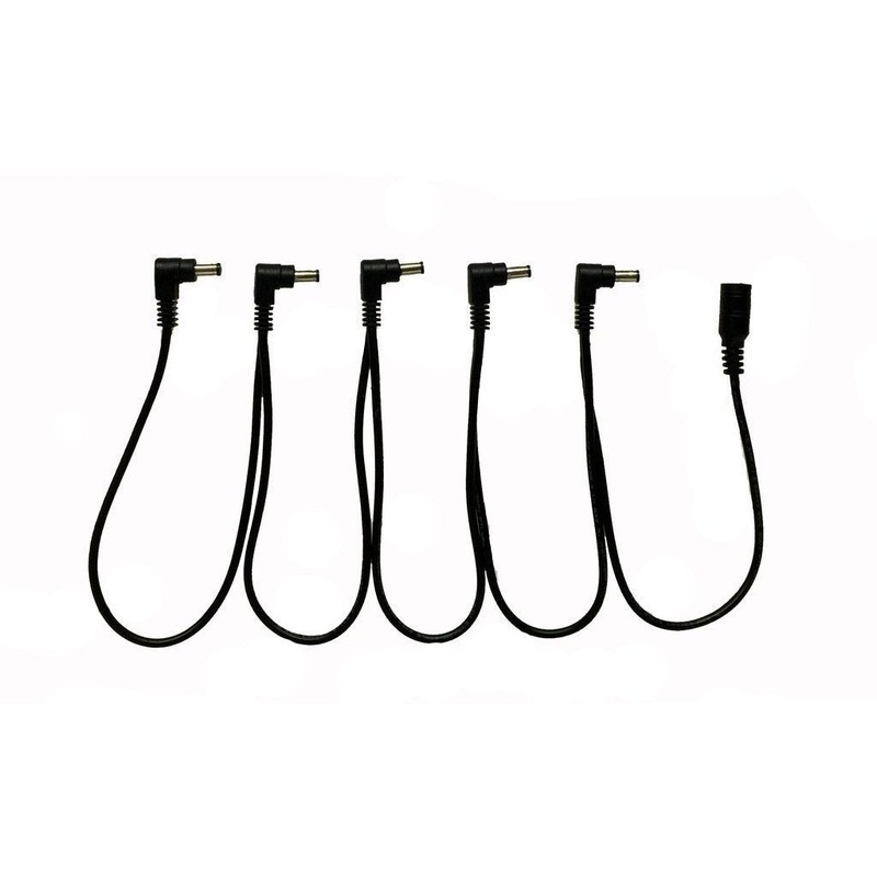 leem-cd-6ac-right-angled-power-cable-for-5-pedals Leem CD-6AC Right Angled Power Cable for 5-Pedals