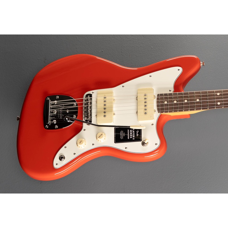 player-ii-jazzmaster-coral-red Player II Jazzmaster - Coral Red