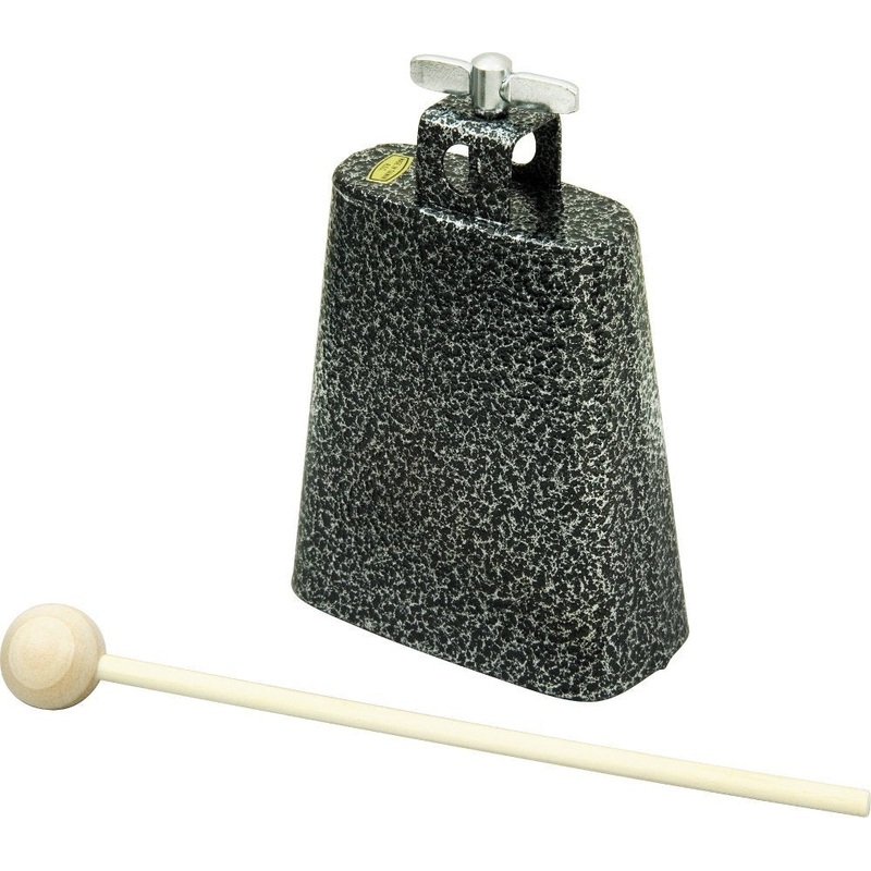04-1-2-inch-cowbell-black-taiwan 04 1/2 Inch Cowbell Black Taiwan
