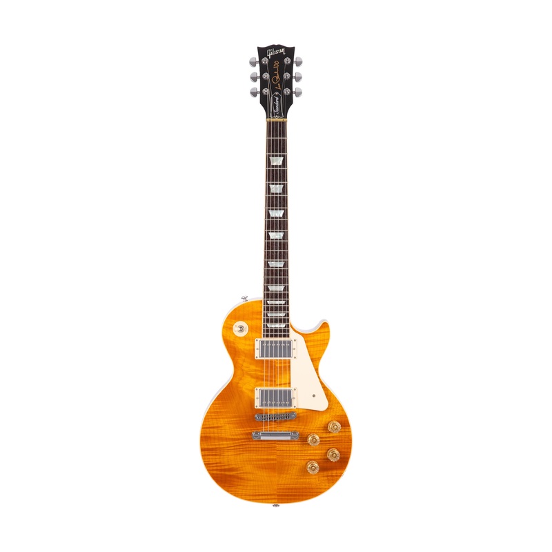 2015-gibson-les-paul-standard-electric-guitar-trans-amber-cherry-back-candy-15006xxxx 2015 Gibson Les Paul Standard Electric Guitar, Trans Amber Cherry Back Candy, 15006XXXX