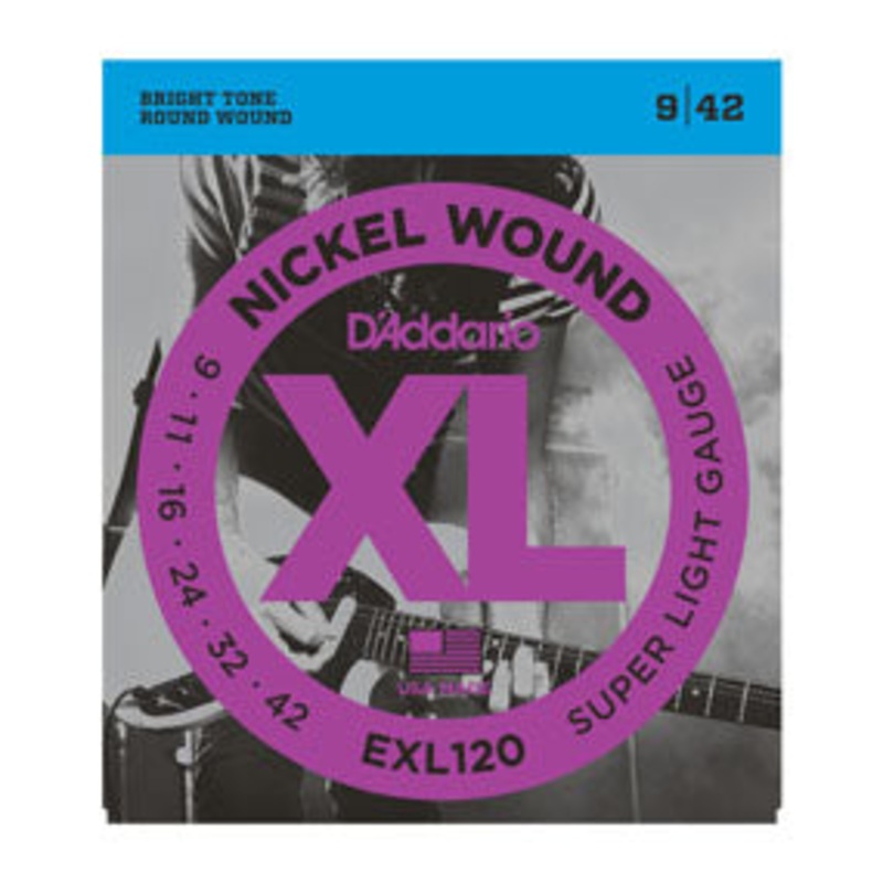 d-addario-exl120-nickel-wound-super-light-electric-guitar-strings D'Addario EXL120 Nickel Wound Super Light Electric Guitar Strings