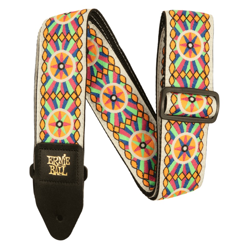 ernie-ball-classic-jacquard-guitar-strap-bass-strap-candy-sun Ernie Ball Classic Jacquard Guitar Strap / Bass Strap - Candy Sun