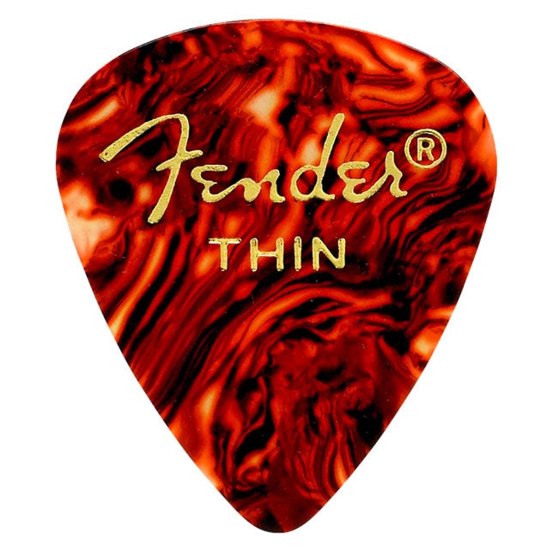fender-12-pack-351-shape-thin-guitar-picks-tortoise-shell Fender 12 Pack 351 Shape Thin Guitar Picks - Tortoise Shell