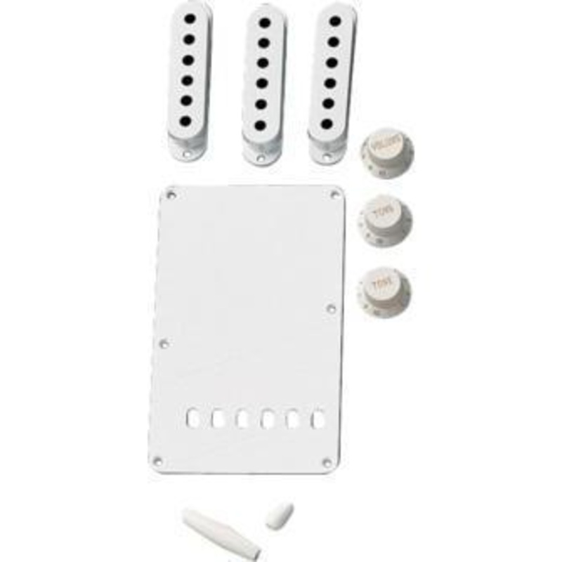fender-stratocaster-accessory-kit-white Fender Stratocaster Accessory Kit-White