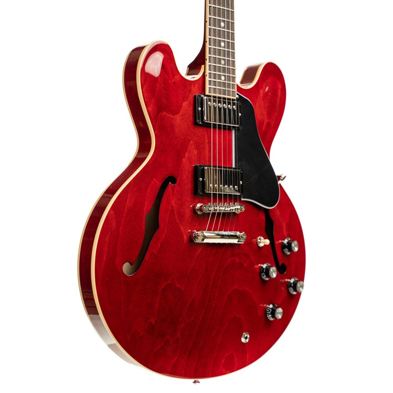 gibson-es-335-semi-hollow-electric-guitar-sixties-cherry Gibson ES-335 Semi-Hollow Electric Guitar - Sixties Cherry