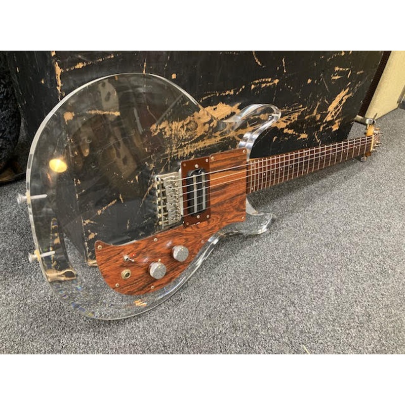 greco-dan-armstrong-lucite-guitar-super-rare-w-hardcase Greco Dan Armstrong Lucite guitar Super rare w/ hardcase