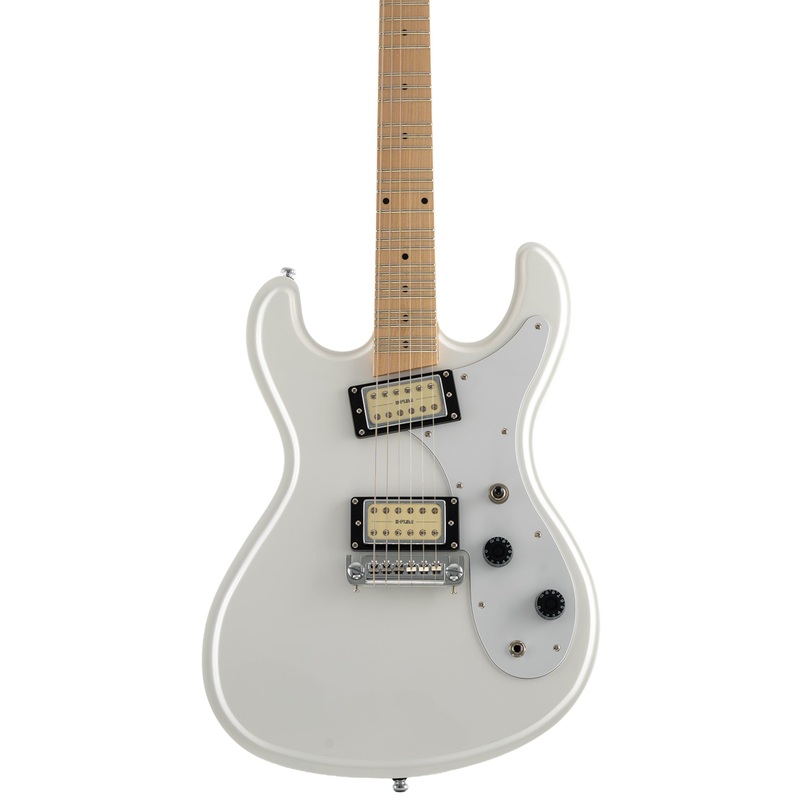 hi-flier-mt-electric-microtonal-guitar-white Hi-Flier MT Electric Microtonal Guitar White