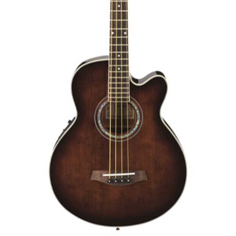 ibanez-aeb10e-acoustic-electric-bass-dark-violin-sunburst Ibanez AEB10E Acoustic-Electric Bass - Dark Violin Sunburst