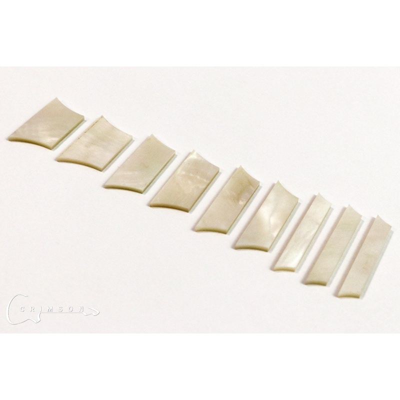 inlay-set-trapezoids-mother-of-pearl-imitation-or-abalone-set-of-9 Inlay Set - Trapezoids - Mother of Pearl, Imitation or Abalone - Set of 9