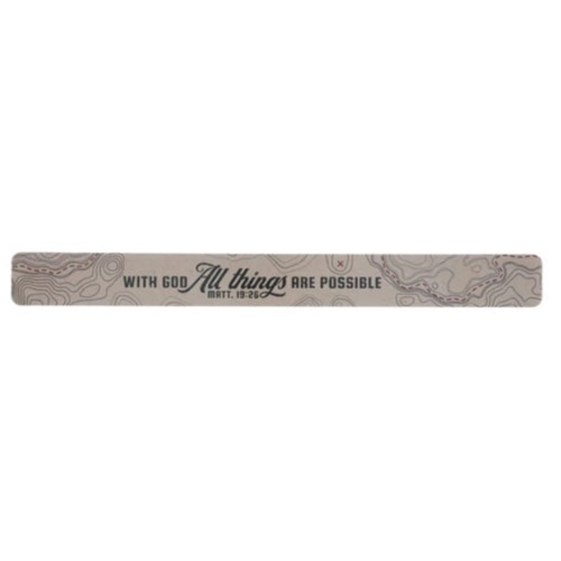 large-magnetic-strip-with-god-all-things-are-possible Large Magnetic Strip - With God All Things Are Possible