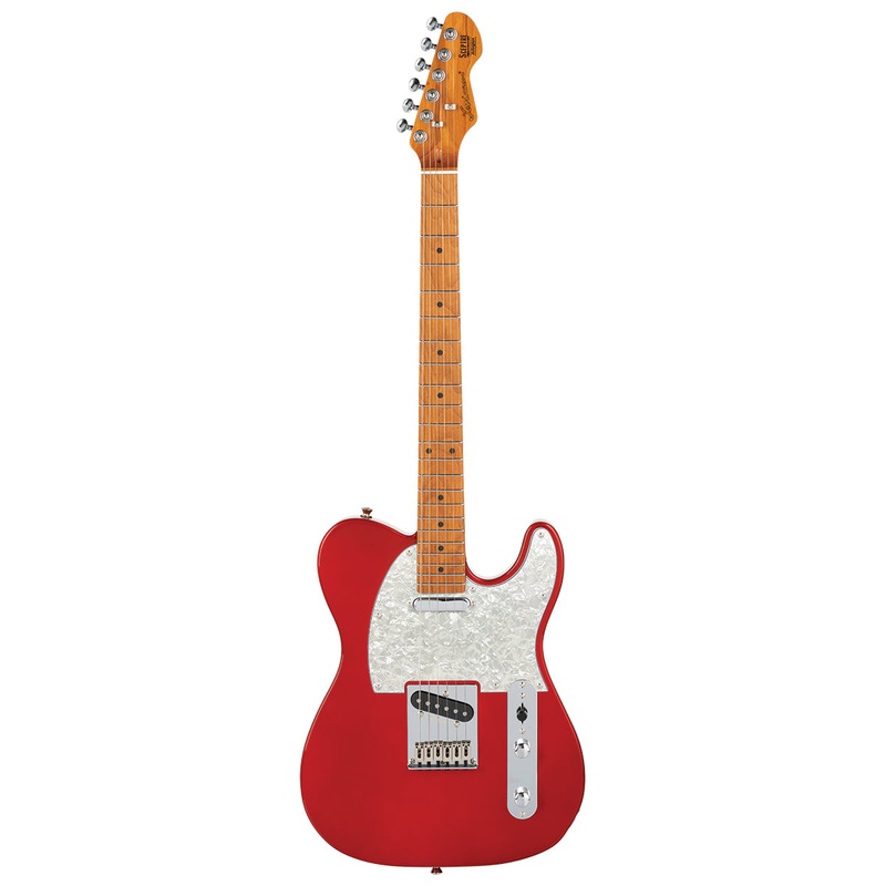 levinson-sceptre-arlington-std-single-cutaway-candy-apple-red-ss-w-maple-board Levinson Sceptre Arlington Std Single Cutaway Candy Apple Red SS w Maple Board