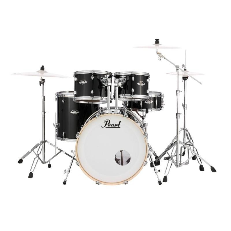 pearl-exx725pc31-exx10pc31-export-series-6-piece-drum-shell-pack-jet-black Pearl EXX725PC31/EXX10PC31 Export Series 6-Piece Drum Shell Pack-Jet Black