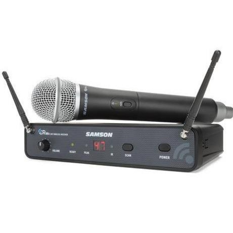samson-concert-88x-cl6-wireless-handheld-microphone-system Samson Concert 88X CL6 Wireless Handheld Microphone System