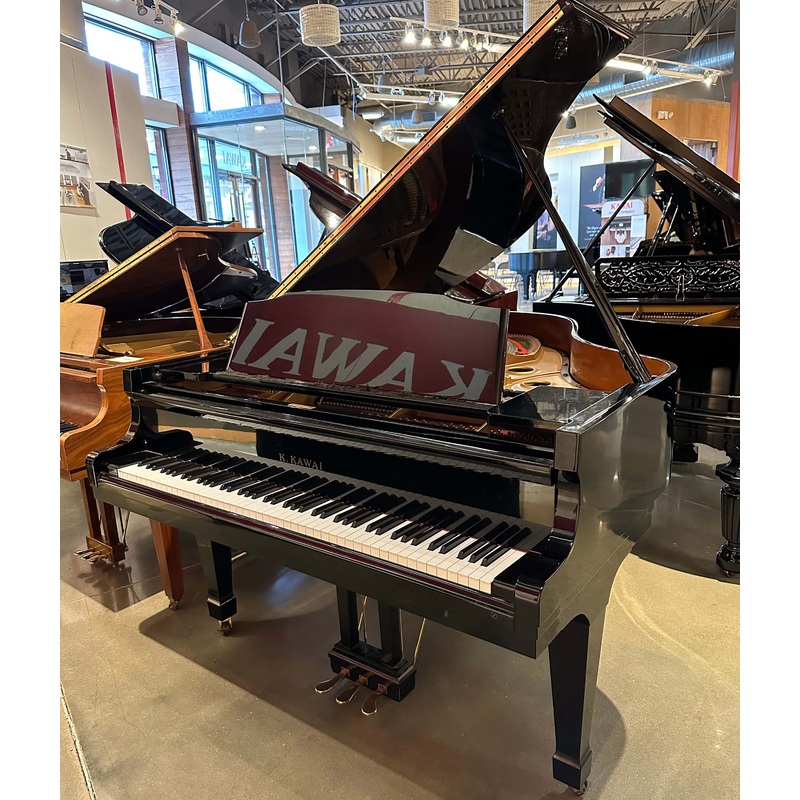 1984-kawai-6-1-gs-30-grand-piano-polished-ebony-sn-1549272 1984 Kawai 6'1" GS-30 Grand Piano | Polished Ebony | SN: 1549272