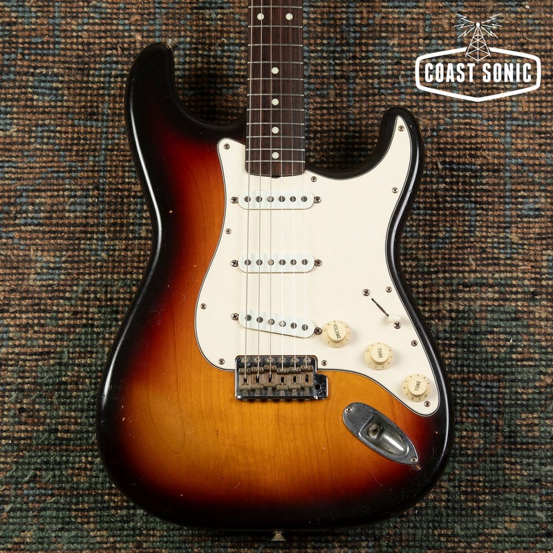 1991-fender-62-reissue-stratocaster-st62-90-nitro-usa-pickups-made-in-japan-mij 1991 Fender '62 Reissue Stratocaster ST62-90, Nitro, USA Pickups made in Japan MIJ